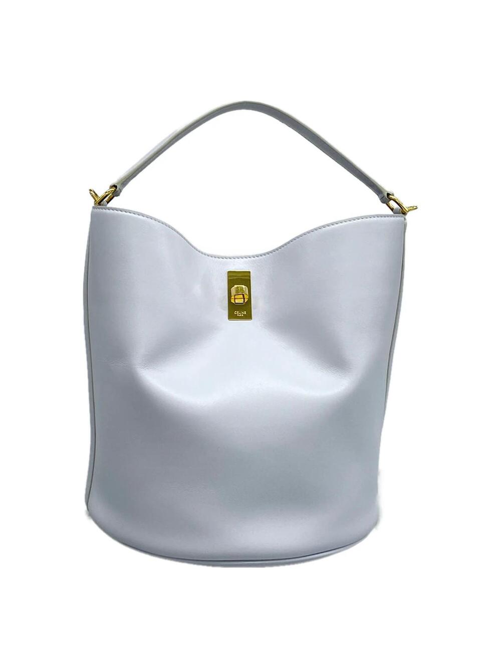 Celine 16 Bucket Bag Light Blue Smooth #282864C15B
